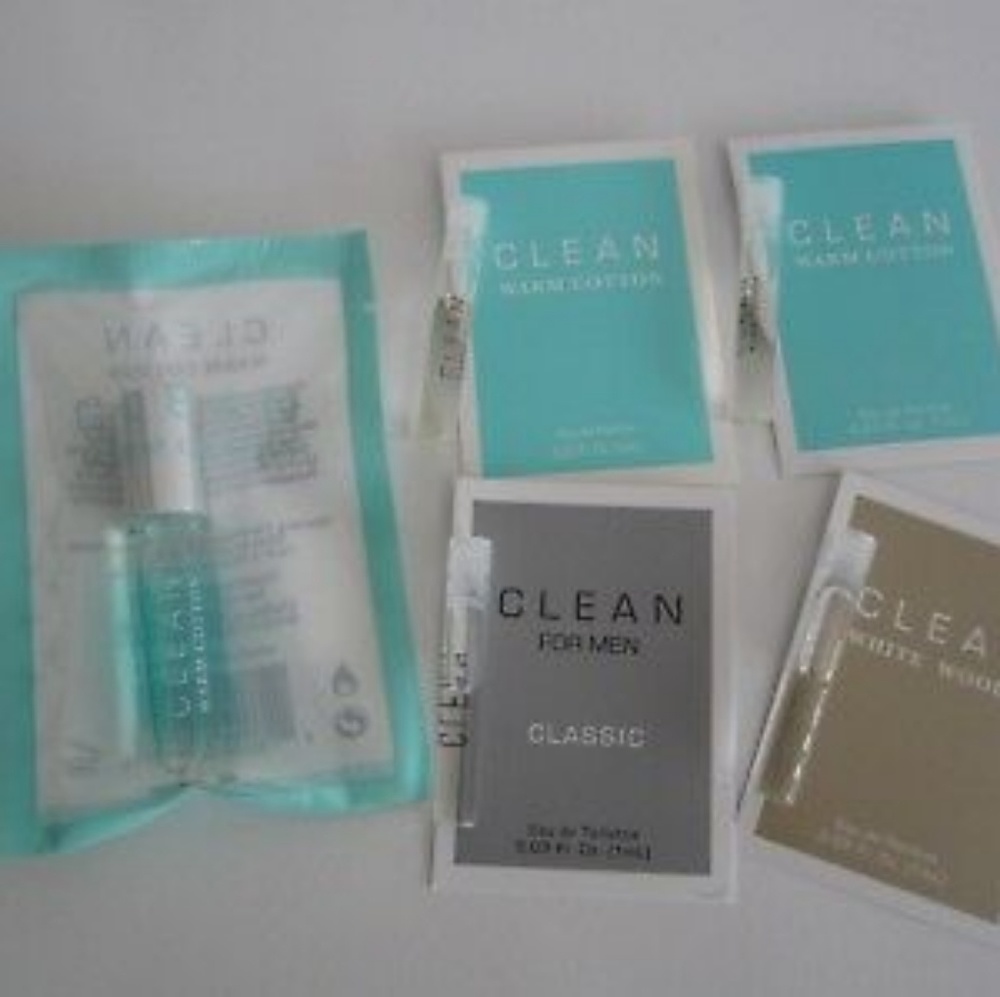 ISO Clean fragrance samples